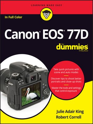 Canon EOS 77D For Dummies - ebook